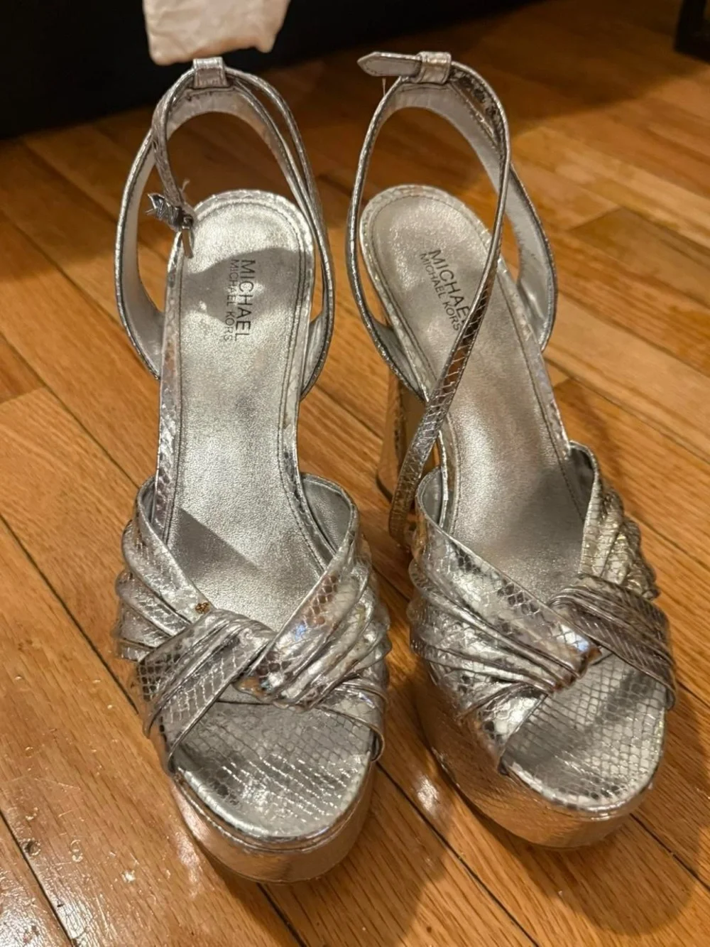 Michael Kors shimmering metallic